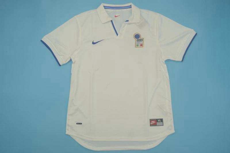 AAA(Thailand) Italy 1998 Away Retro Soccer Jersey