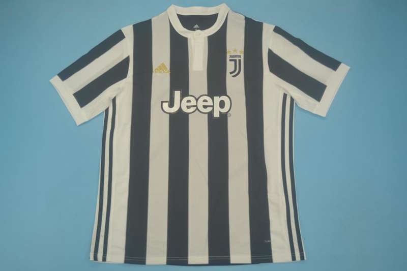 AAA(Thailand) Juventus 17/18 Home Retro Soccer Jersey