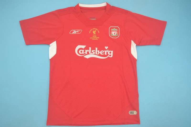 AAA(Thailand) Liverpool 2004/05 UCL Home Retro Soccer Jersey