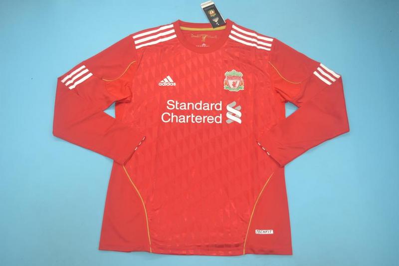 AAA(Thailand) Liverpool 2011/12 Home Long Retro Soccer Jersey