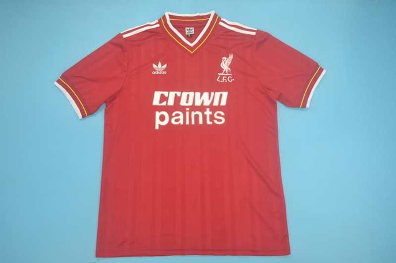 AAA(Thailand) Liverpool 1986/87 Home Retro Soccer Jersey
