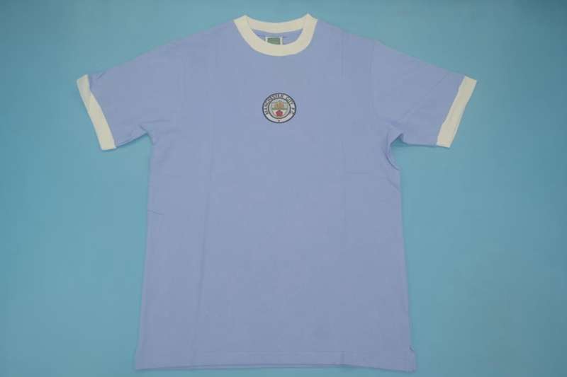 AAA(Thailand) Manchester City 72/75 Home Retro Soccer Jersey