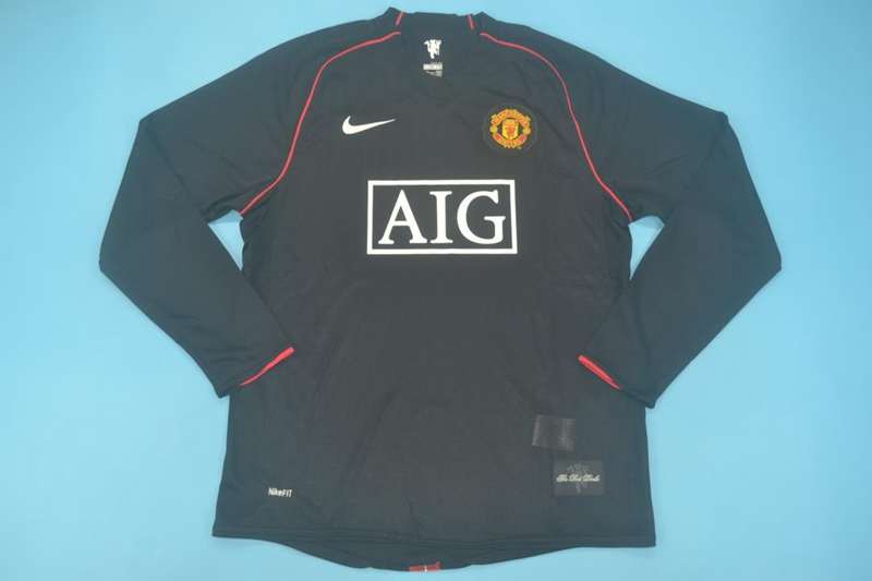 AAA(Thailand) Manchester United 07/08 Away Retro Long Jersey