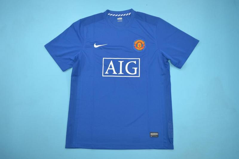 AAA(Thailand) Manchester United 08/09 Third Retro Soccer Jersey