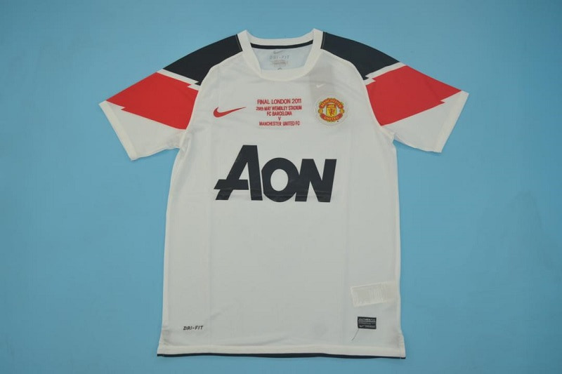 AAA(Thailand) Manchester United 10/11 UCL Final Soccer Jersey