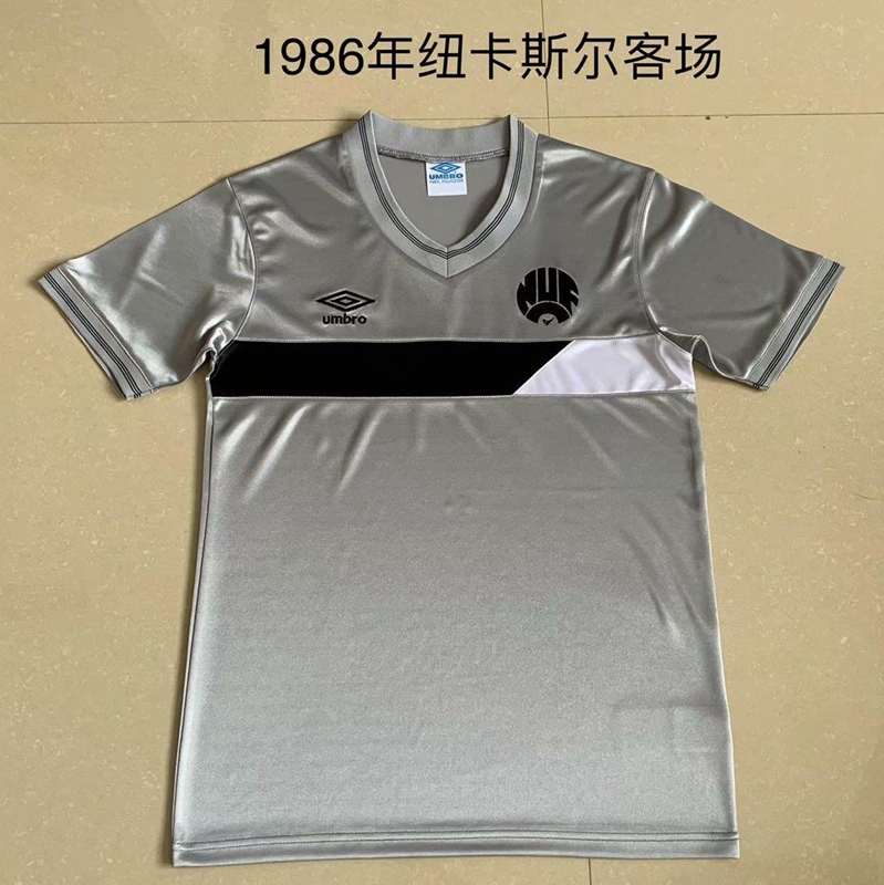 AAA(Thailand) Newcastle United 86/87 Away Retro Soccer Jersey