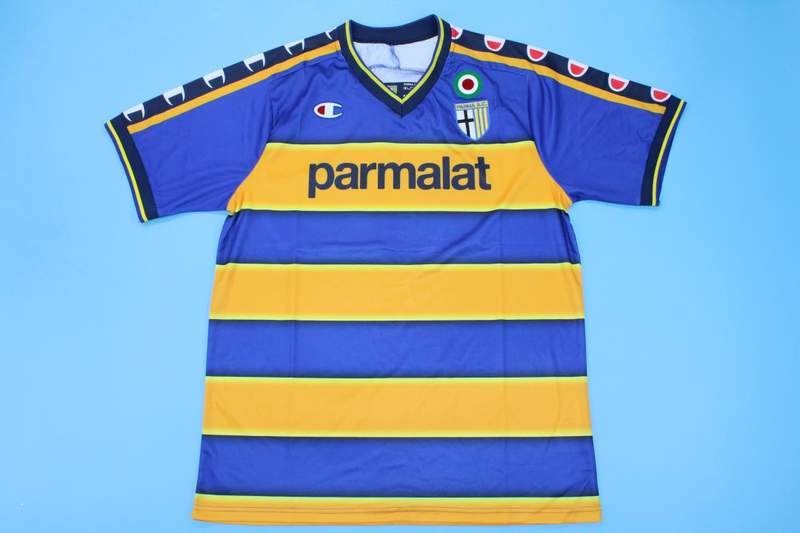 AAA(Thailand) Parma 2002/03 Home Retro Soccer Jersey