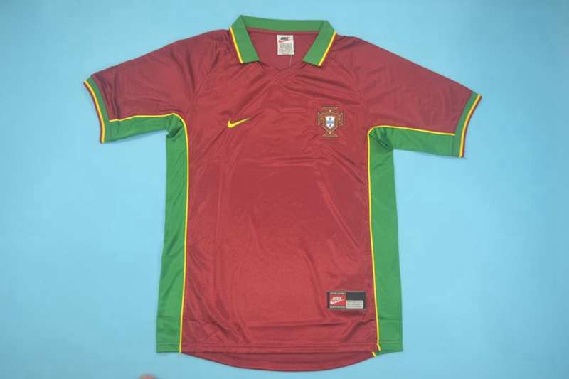AAA(Thailand) Portugal 1997/98 Home Retro Soccer Jersey