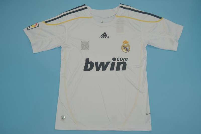 AAA(Thailand) Real Madrid 09/10 Retro Home Soccer Jersey