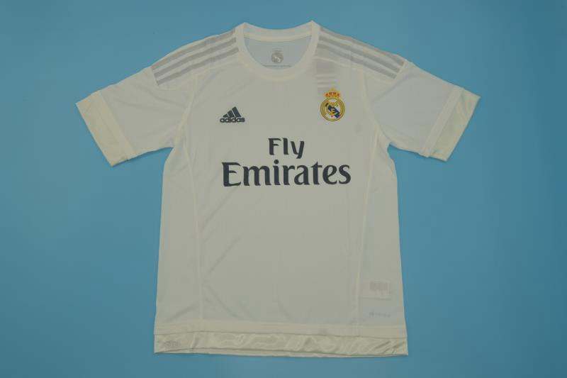 AAA(Thailand) Real Madrid 15/16 Retro Home Soccer Jersey