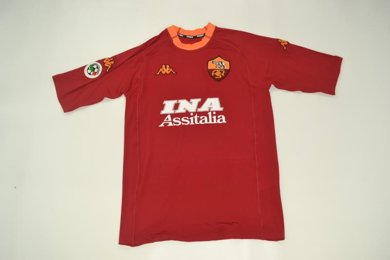 AAA(Thailand) Roma 2000/01 Home Retro Soccer Jersey