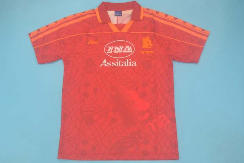 AAA(Thailand) Roma 1995/96 Home Retro Soccer Jersey