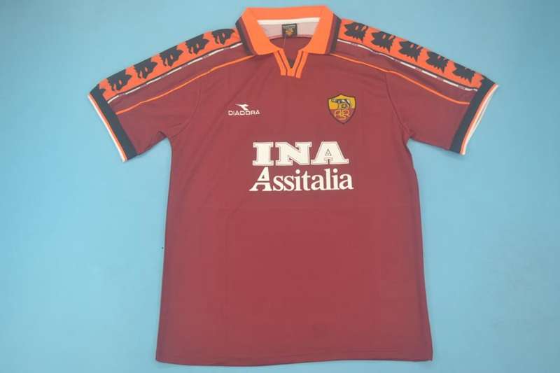 AAA(Thailand) Roma 1998/99 Home Retro Soccer Jersey