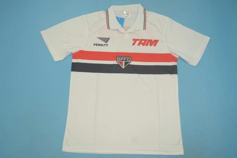 AAA(Thailand) Sao Paulo 1994 Home Retro Soccer Jersey
