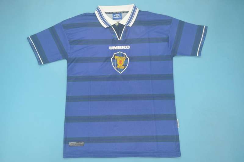 AAA(Thailand) Scotland 1998/00 Home Retro Soccer Jersey
